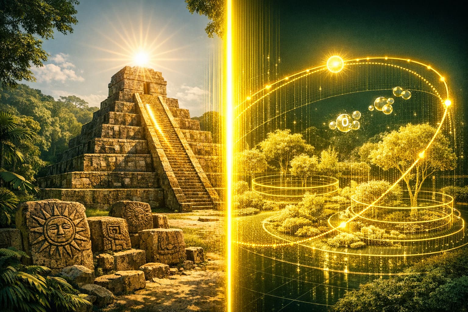 Solvida Life — The Great Disconnect to Solvida Mission: Ancient solar wisdom meets modern LiDAR technology