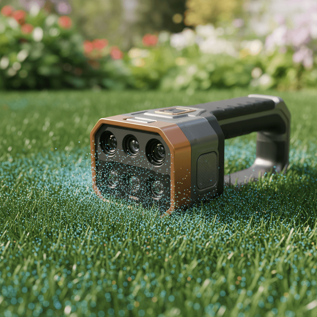 Lawn health mapping with LiDAR technology