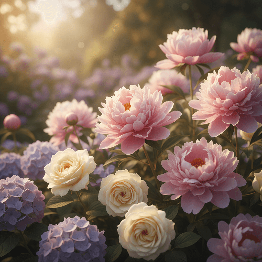 Wildlife thriving in a healthy garden ecosystem